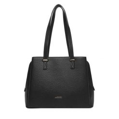 Torebka Lasocki. Czarne torebki do ręki damskie Lasocki, bez wzorów, bez dodatków. Za 199.99 zł.
