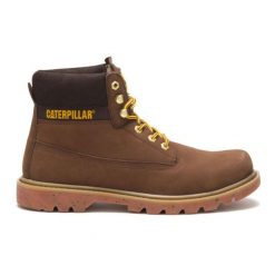 Buty do chodzenia męskie Caterpillar Colorado. Brązowe trekkingi męskie Caterpillar, na jesień, przed kolano, outdoorowe. Za 459.99 zł.