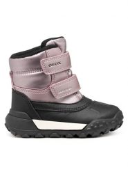 Geox Śniegowce B Trekkyup B Ab B566MC 0NFLV C8011 S Różowy. Czerwone buty zimowe dziewczęce Geox, ze skóry, bez zapięcia. Za 319.99 zł.