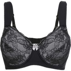 Biustonosz minimizer bonprix czarno-szary. Biustonosze marki bonprix. Za 49.99 zł.