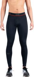 SAXX Leginsy sportowe długie męskie 2w1 SAXX KINETIC Tight - czarne S. Czarne legginsy sportowe męskie Saxx, m, bez wzorów, długie. Za 194.99 zł.