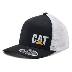 Czapka z daszkiem CAT Footwear. Czarne czapki i kapelusze damskie CAT Footwear, bez wzorów. Za 119.99 zł.