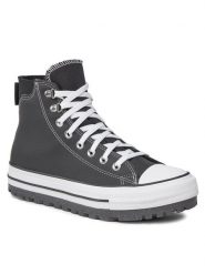 Converse Trzewiki Chuck Tylor Citytrek A04480C Czarny. Czarne botki męskie Converse, bez wzorów, ze skóry, bez zapięcia. Za 349.99 zł.