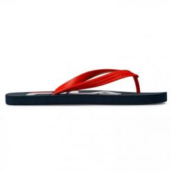 Japonki plażowe męskie Fila Troy Slipper. Czerwone klapki męskie Fila, z materiału. Za 40.99 zł.