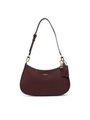 Guess Torebka Noelle II HWZG96 72180 Bordowy. Czerwone torebki do ręki damskie Guess, z aplikacjami, ze skóry, bez dodatków. Za 544.99 zł.