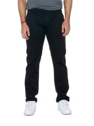 Leone 1947 Vintage Dept. Męskie spodnie chino z prostymi nogawkami z twillu. Czarne spodnie sportowe męskie LEONE 1947 APPAREL, m, bez wzorów, na fitness i siłownię. Za 353.64 zł.