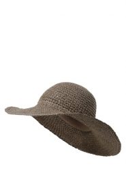 Marie Lund Kapelusz Kobiety papier brązowy|szary, ONE SIZE. Brązowe czapki i kapelusze damskie Marie Lund, bez wzorów. Za 179.95 zł.