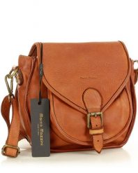 Torebka damska camel MARCO MAZZINI v138b. Brązowe torebki shopper damskie bez wzorów, z bawełny, biznesowe, bez dodatków. Za 479.00 zł.