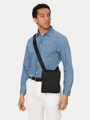 Guess Saszetka HMBOII P6223 Czarny. Czarne saszetki męskie Guess, z materiału. Za 329.99 zł.