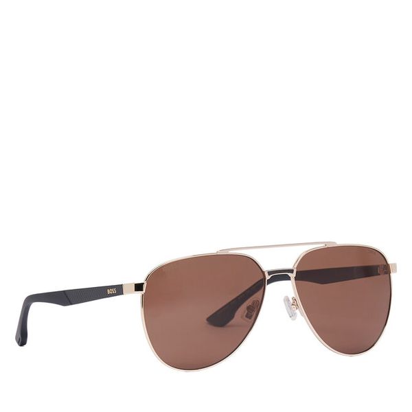 Okulary przeciwsłoneczne BOSS. Żółte okulary przeciwsłoneczne męskie Boss. Za 752.99 zł.