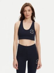 Tommy Hilfiger Biustonosz top UW0UW05891 Granatowy. Niebieskie biustonosze Tommy Hilfiger, bez wzorów, z bawełny. Za 109.99 zł.