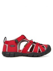 Keen Sandały Seacamp II Cnx 1030820 Czerwony. Czerwone sandały chłopięce Keen, z materiału, bez zapięcia. Za 189.99 zł.