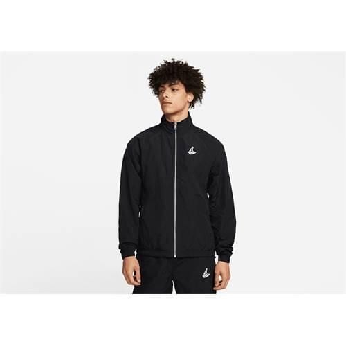 Kurtka treningowa męska Nike Air Jordan Essential Statement Warmup. Czarne kurtki męskie Nike, m, bez wzorów, z syntetyku, klasyczne, bez kaptura. Za 479.00 zł.