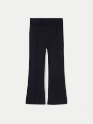 Mayoral Spodnie materiałowe 7752 Czarny Regular Fit. Czarne spodnie materiałowe dla dziewczynek Mayoral, bez wzorów, z materiału. Za 69.99 zł.