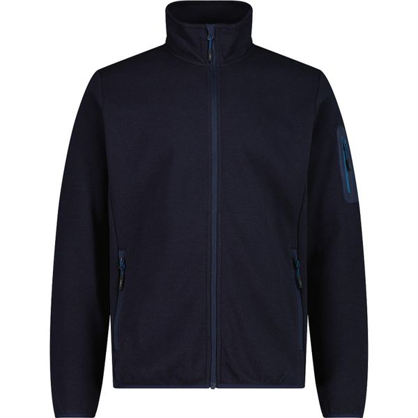 Bluza zippowana z technicznej siateczki CMP. Czarne bluzy męskie CMP, bez wzorów, z materiału, z kapturem. Za 246.00 zł.