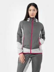 4F Kurtka skiturowa Primaloft® Active damska S. Szare kurtki damskie 4f, m, bez wzorów, z dzianiny, bez kaptura, narciarskie, primaloft. W wyprzedaży za 119.99 zł.