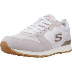 Buty do chodzenia damskie Skechers 111BLK. Fioletowe obuwie sportowe damskie Skechers, bez wzorów, z gumy, trekkingowe. Za 343.65 zł.