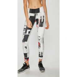 Reebok - Legginsy. Szare legginsy damskie Reebok. Za 279.90 zł.