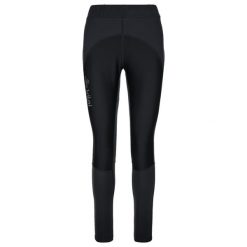 Damskie legginsy do biegania Kilpi KARANG-W. Czarne legginsy damskie Kilpi, m, bez wzorów. Za 267.13 zł.