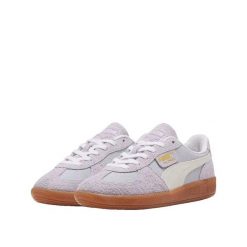 Buty PUMA Palermo Vintage Liliowy/Biały. Białe eleganckie półbuty Puma, z gumy, eleganckie, bez zapięcia. Za 370.55 zł.