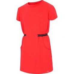 Sukienka dla dużych dziewcząt JSUDD208 - czerwony neon. Sukienki dla dziewczynek marki bonprix. Za 59.99 zł.