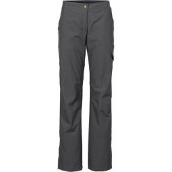 Spodnie trekkingowe funkcyjne, długie bonprix szary. Szare spodnie materiałowe damskie bonprix. Za 149.99 zł.