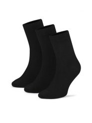 Gino Rossi Skarpety długie 3MB-002-AW24 (3-pack) Czarny. Czarne skarpety męskie Gino Rossi, bez wzorów, z bawełny. Za 34.99 zł.