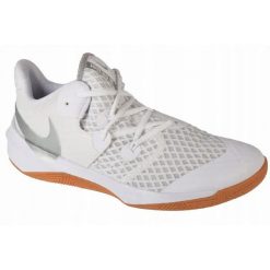 Skórzane Buty Do Siatkówki Zoom Hyperspeed Unisex Dla Dorosłych. Białe buty sportowe męskie Nike, bez zapięcia, do siatkówki. Za 485.99 zł.