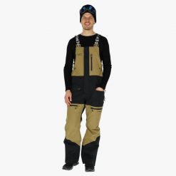 Spodnie narciarskie męskie Swedemount Freeride Bib Pants wodoodporne. Białe spodnie snowboardowe męskie SWEDEMOUNT, m, bez wzorów, narciarskie. Za 899.99 zł.