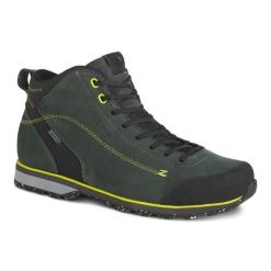 Buty turystyczne męskie TREZETA Zeta Mid z membraną WP. Zielone trekkingi męskie Trezeta, trekkingowe. Za 629.90 zł.