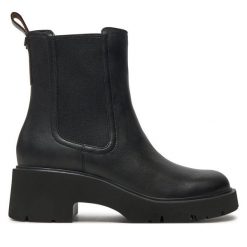 Sztyblety Camper. Czarne botki damskie Camper, bez obcasa, na płaskiej podeszwie, bez zapięcia. Za 489.99 zł.