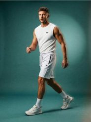 Wiskozowe szorty - biały. Białe szorty męskie Sinsay, l, bez wzorów, z wiskozy. Za 49.99 zł.