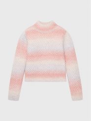 Tom Tailor Sweter 1033970 Różowy Regular Fit. Czerwone swetry dla dziewczynek Tom Tailor, bez wzorów, z syntetyku, bez kołnierzyka, bez ramiączek, bez kaptura. Za 69.99 zł.