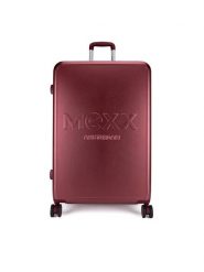 MEXX Walizka duża MEXX-L-036-07 BURGUNDY Bordowy. Czerwone walizki męskie Mexx, bez wzorów, z tworzywa sztucznego, duże. Za 349.99 zł.