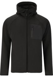 Bluza z kapturem z pełnym zamkiem błyskawicznym Endurance Deerto. Czarne bluzy męskie Endurance, l, bez wzorów, z poliesteru, z kapturem, do biegania. Za 316.00 zł.