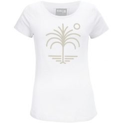 Koszulka damska Killtec GIGA GS 155 WMN TSHRT. Białe t-shirty damskie KILLTEC, m, bez wzorów, z bawełny, klasyczne, bez kołnierzyka. Za 109.90 zł.