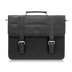 TORBA MĘSKA NA RAMIĘ SKÓRZANA AKTÓWKA VINTAGE CZARNA PAOLO PERUZZI T-99-HBL. Czarne torby na laptopa męskie bez wzorów, z bawełny. Za 419.99 zł.