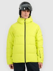 4F Kurtka narciarska membrana 5000 męska - zielona 3XL. Zielone kurtki męskie 4f, m, bez wzorów, bez kaptura, narciarskie. Za 499.99 zł.