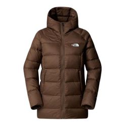 The North Face Hyalite Down Parka Damska - M/38, brązowa. Brązowe parki damskie The North Face, na zimę, m, bez wzorów, z poliesteru, casualowe, bez kaptura. Za 1,543.99 zł.