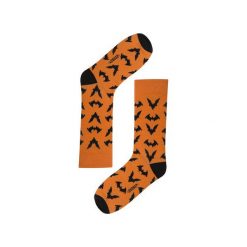 SKARPETKI HALLOWEEN W NIETOPERZE. Brązowe skarpety męskie Zooksy. Za 22.00 zł.