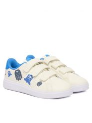 Adidas Sneakersy Advantage Base 2.0 KI0741 Biały. Białe buty sportowe chłopięce Adidas, bez wzorów, ze skóry, bez zapięcia. Za 179.99 zł.