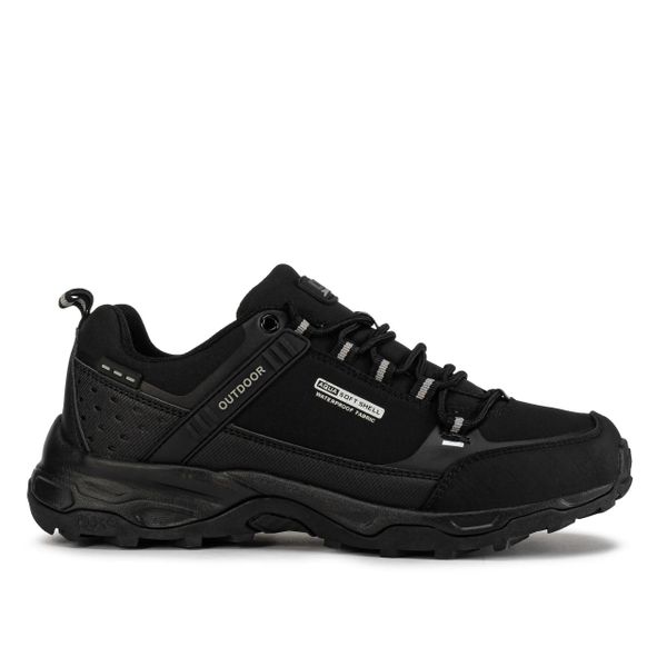 Buty męskie sportowe trekkingowe DK PREDATOR LOW SOFTSHELL. Czarne trekkingi męskie DK, przed kostkę, trekkingowe. Za 159.00 zł.