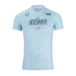 Koszulka Kenny Indy. Niebieskie koszulki sportowe męskie KENNY, bez wzorów, bez kołnierzyka, bez ramiączek, rowerowe. Za 275.00 zł.