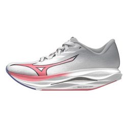 Damskie buty do biegania Mizuno Wave Rebellion Flash 3. Białe obuwie sportowe damskie Mizuno, bez wzorów, do biegania, mizuno wave. Za 479.99 zł.