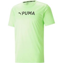 T-shirt treningowy męski PUMA Fit Logo Cf Graphic. Zielone t-shirty męskie Puma, m, bez wzorów, z materiału, sportowe, bez kołnierzyka. Za 159.99 zł.