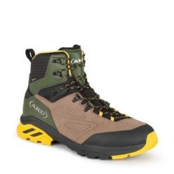 Buty trekkingowe męskie Aku Reactive Gtx. Brązowe trekkingi męskie Aku, za kostkę, trekkingowe, gore-tex. Za 859.05 zł.