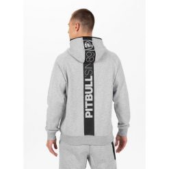Bluza męska Pitbull z kapturem Stafford. Zielone bluzy męskie PITBULL, m, bez wzorów, z kapturem, na fitness i siłownię. W wyprzedaży za 229.00 zł.