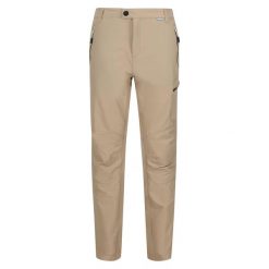 Męskie Spodnie Trekkingowe Highton. Brązowe spodnie sportowe męskie Regatta, na lato, m, bez wzorów, trekkingowe. Za 100.99 zł.