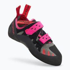 Buty wspinaczkowe damskie La Sportiva Tarantula Boulder. Czarne obuwie sportowe damskie La Sportiva, bez wzorów, wspinaczkowe. Za 399.99 zł.