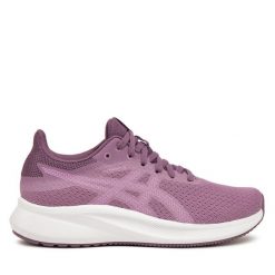 Buty do biegania Asics. Fioletowe obuwie sportowe damskie Asics, bez wzorów, do biegania. Za 269.99 zł.
